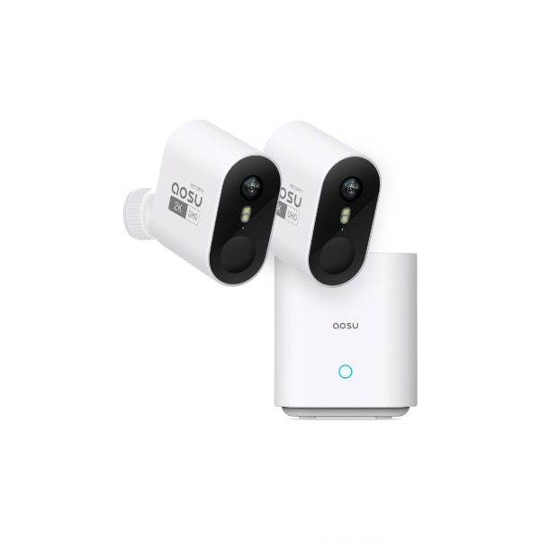  AOSU Security Cameras Wireless Outdoor Home System